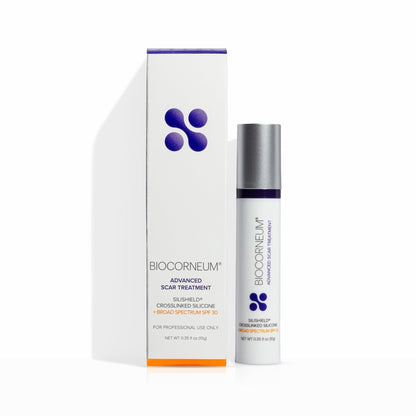 Biocorneum Advanced Scar Treatment with Silishield® & SPF 30 10g – Medical Grade Silicone Gel to Support Healing of Surgical Scars and Marks - PrimeBioHealth - canada supplements