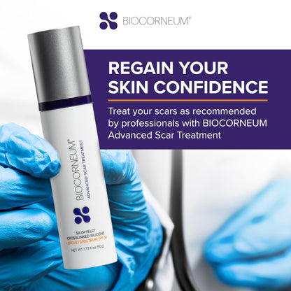 Biocorneum Advanced Scar Treatment with Silishield® & SPF 30 10g – Medical Grade Silicone Gel to Support Healing of Surgical Scars and Marks - PrimeBioHealth - canada supplements