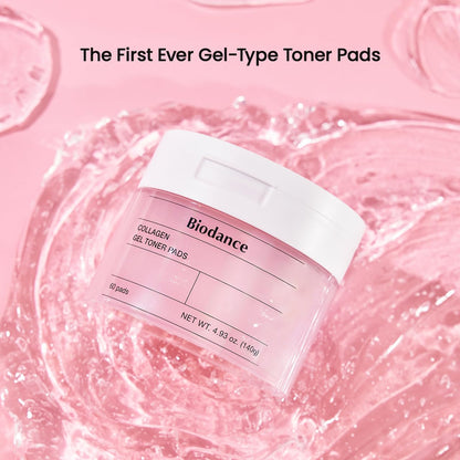 Biodance Collagen Gel Toner Pads, Pore Minimizer for Face, Improving Elasticity, Plumping Toner Pads for Sensitive Skin - PrimeBioHealth - canada supplements