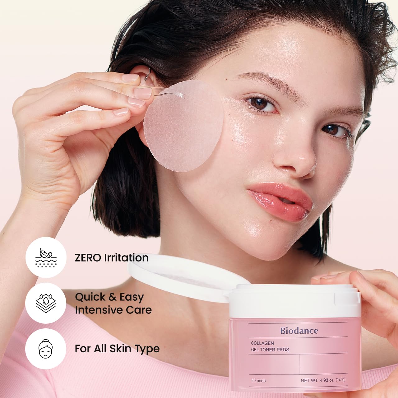 Biodance Collagen Gel Toner Pads, Pore Minimizer for Face, Improving Elasticity, Plumping Toner Pads for Sensitive Skin - PrimeBioHealth - canada supplements