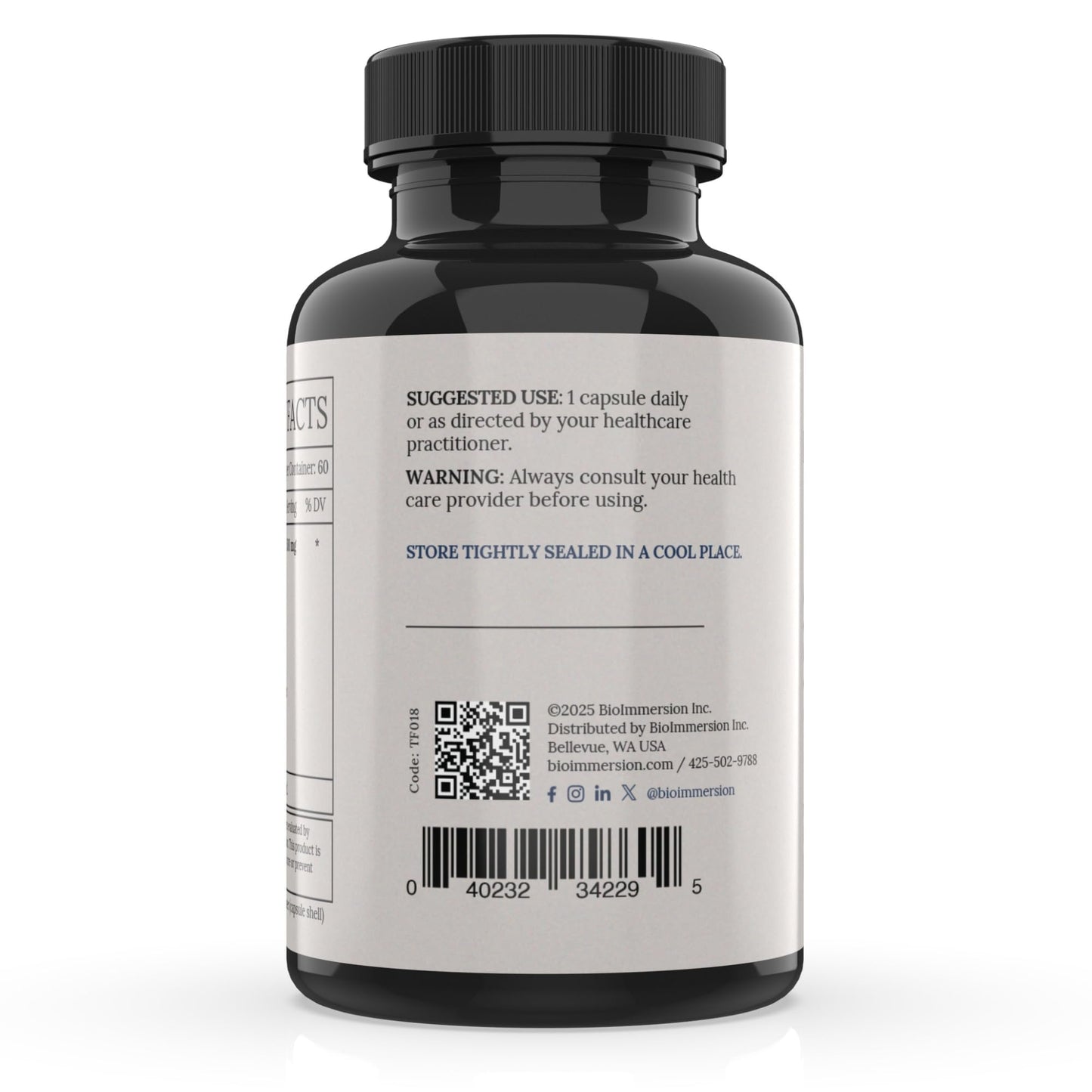 BioImmersion Supernatant Synbiotic - Prebiotic Probiotic Postbiotic - Eases Digestive Discomfort, Gut Imbalance & Yeast Overgrowth - Immune & Microbiome Support - PrimeBioHealth - canada supplements