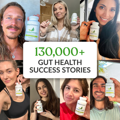 BiOptimizers MassZymes - Complete Digestive Enzymes Supplement for Gut Health - Bloating Relief for Men and Women - Lipase Amylase Bromelain - PrimeBioHealth - canada supplements
