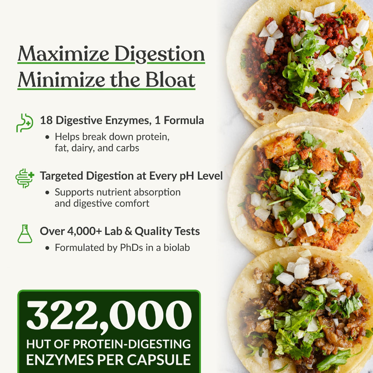 BIOptimizers MassZymes - Complete Digestive Enzymes Supplement for Gut Health - Bloating Relief for Men and Women - Lipase Amylase Bromelain Digestive Enzymes (30 Capsules) - PrimeBioHealth - canada supplements