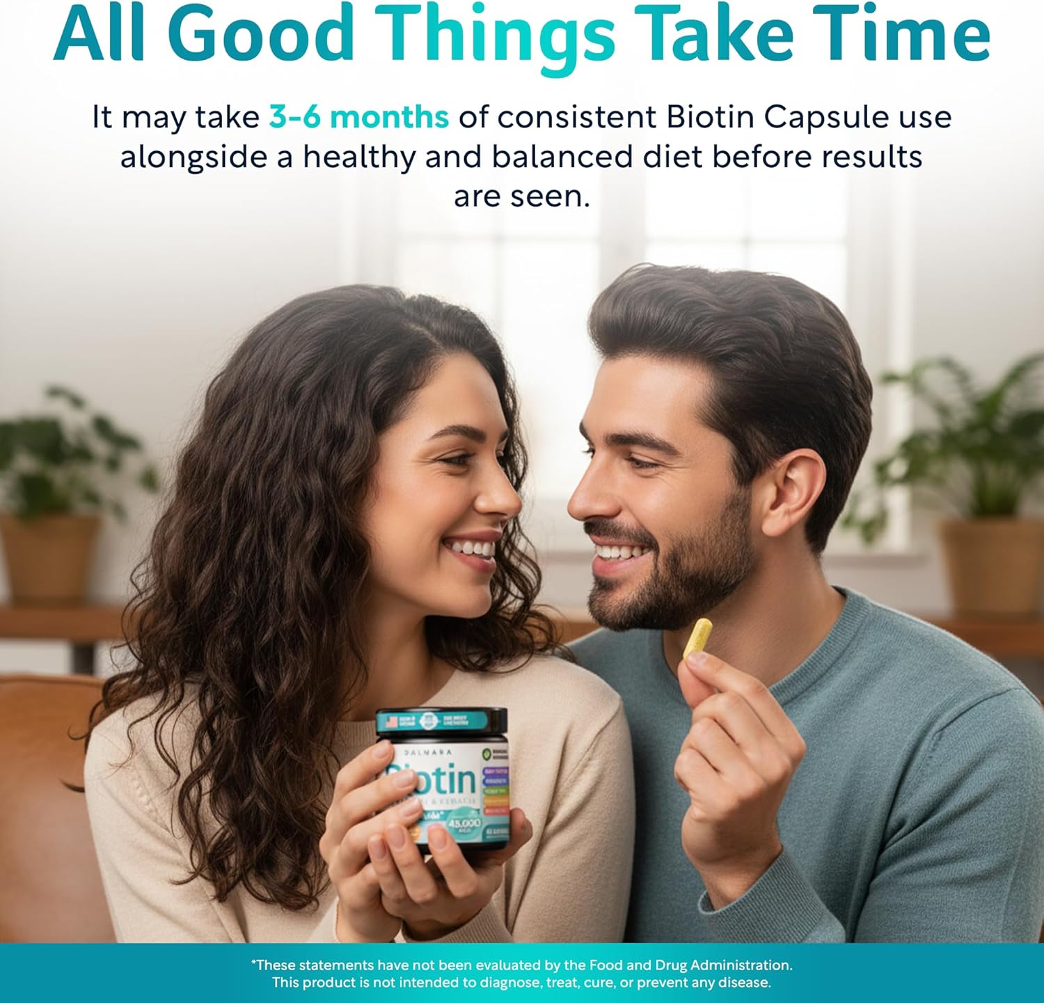 Biotin | Collagen| Keratin 60ct Hair Skin & Nails Vitamin For Women and Men - PrimeBioHealth - canada supplements