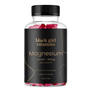 Black Girl Vitamins - Magnesium Gummies, for Sleep, Immunity, and Bone Support. Magnesium Citrate Supplement - PrimeBioHealth - canada supplements