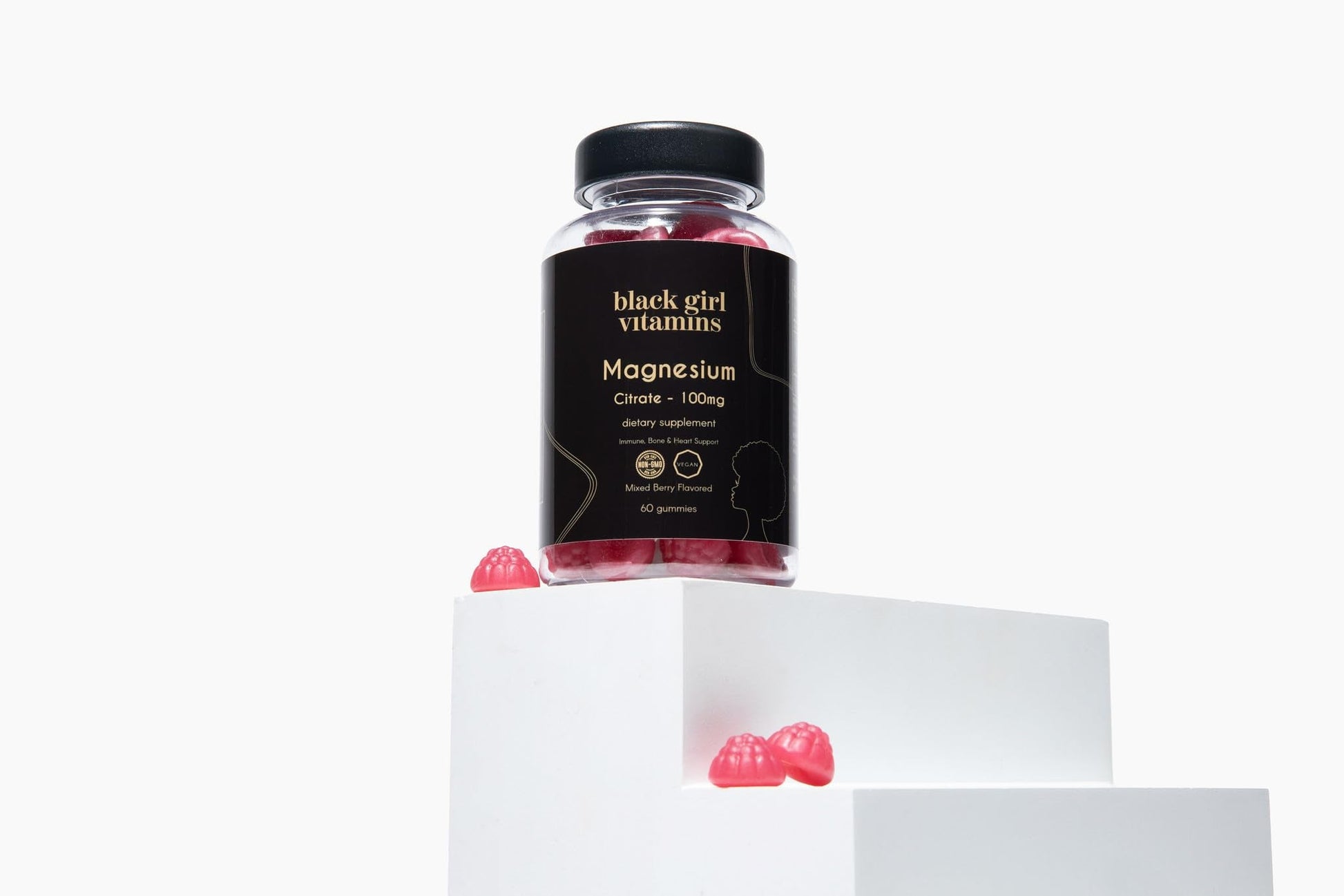 Black Girl Vitamins - Magnesium Gummies, for Sleep, Immunity, and Bone Support. Magnesium Citrate Supplement - PrimeBioHealth - canada supplements