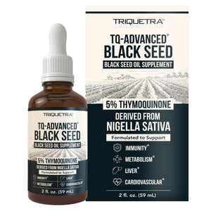 Black Seed Oil Softgels | 5% Thymoquinone - TQ-Advanced® | High Potency - 500 mg per Capsule - 15:1 Concentrate from Nigella Sativa Extract, Raw Form, Vegan Formula, Glass Bottle (60 Softgels) - PrimeBioHealth - canada supplements