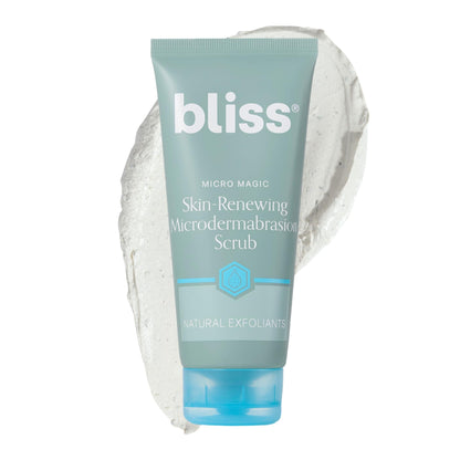 Bliss Micro Magic Skin-renewing Microdermabrasion Scrub | Smoothing Volcanic Pumice & Purifying Kaolin Clay | Refreshed Glow Straight-from-the-Spa - PrimeBioHealth - canada supplements