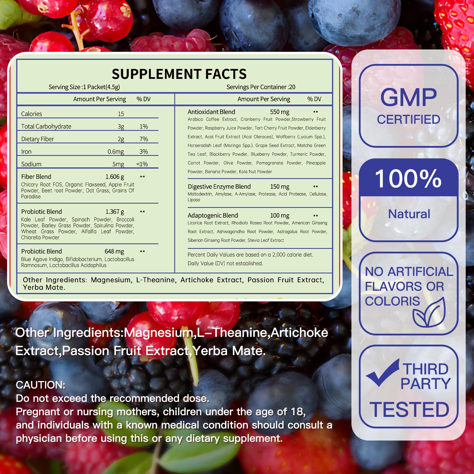 Blltzzz Newpie Superfoods Happy Cleaner Probiotic Powder,Watermelon Flavor Prebiotic & Probiotic Powder,Organic Fiber,Sugar Free,Gut Health,Natural Antioxidant - PrimeBioHealth - canada supplements