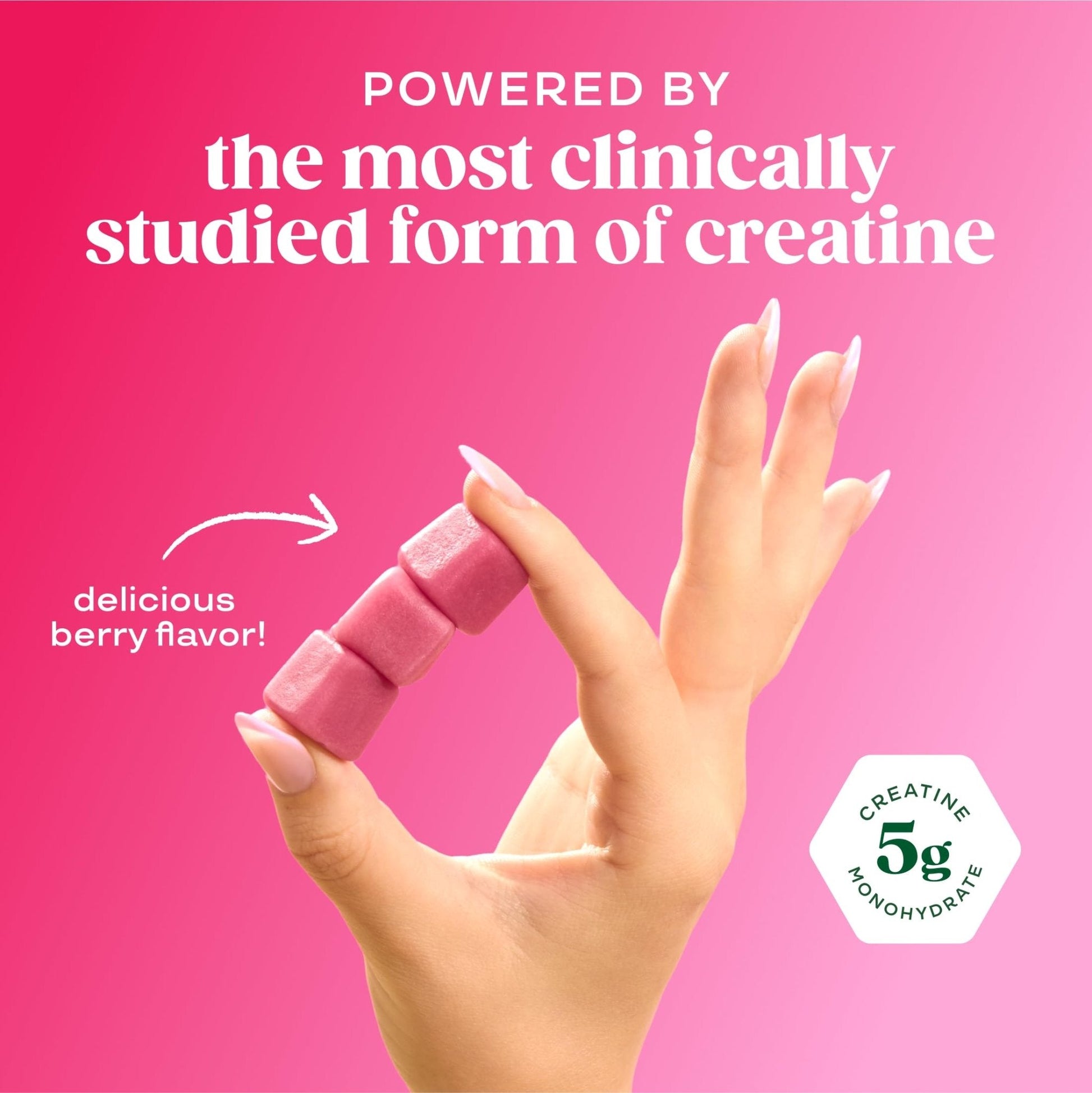 Bloom Creatine Monohydrate Gummies, 5g Per Serving, Sugar Free Creatine Gummy for Workout, Strength, Cognitive Health & Lean Muscle Support - PrimeBioHealth - canada supplements