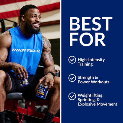 BodyTech Creatine Monohydrate Powder a Micronized a Fruit Punch (11.64 Oz./55 Servings) - PrimeBioHealth - canada supplements