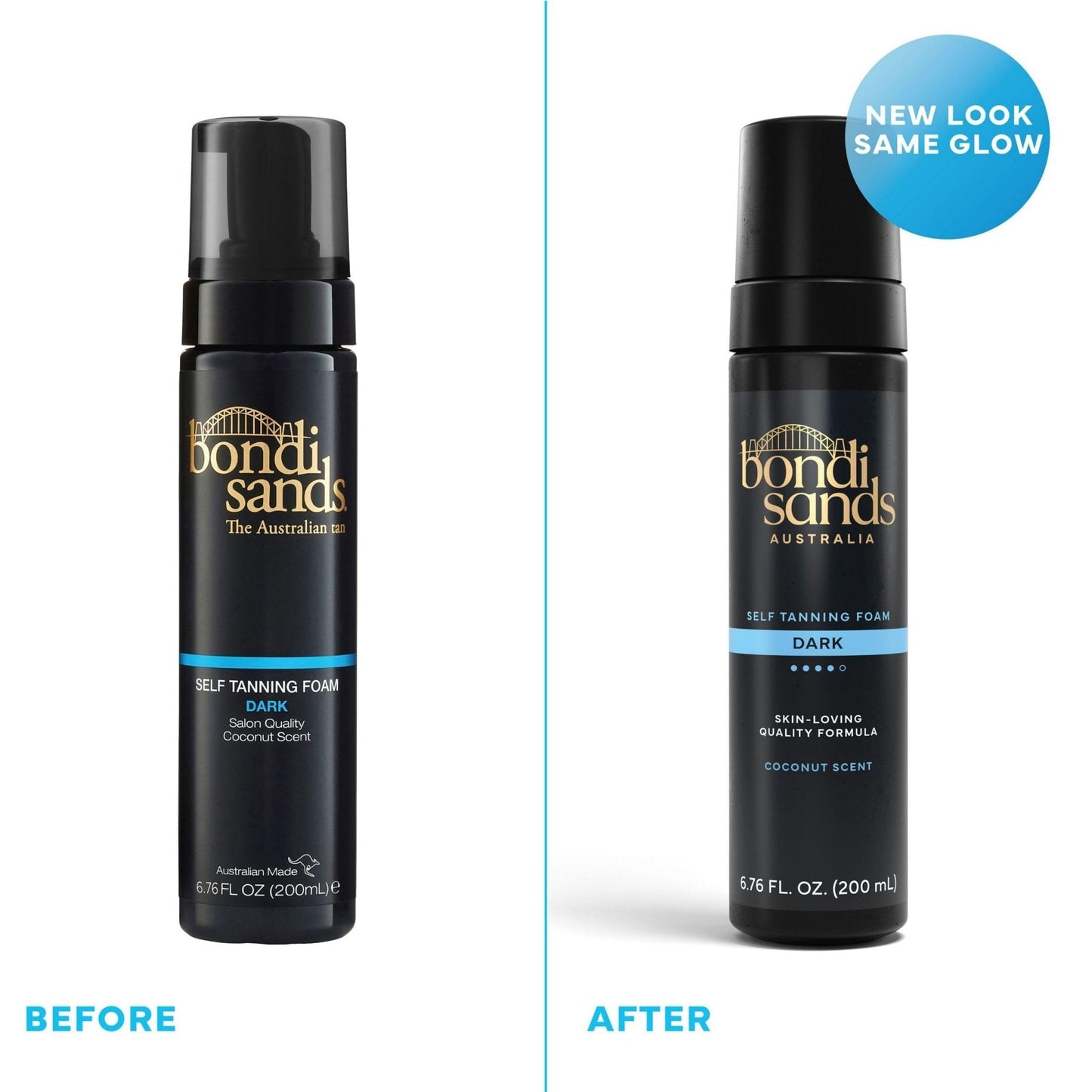 Bondi Sands Dark Self Tanning Foam | Lightweight, Self-Tanner Foam Enriched with Aloe Vera and Coconut - PrimeBioHealth - canada supplements