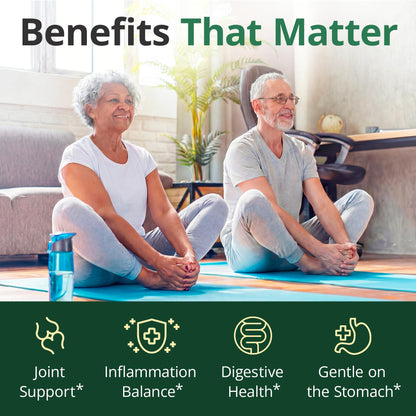 Boswellia Serrata Turmeric Supplement for Joint Support & Inflammation Balance – Turmeric Boswellia Supplement with Ginger & Black Pepper Extract - PrimeBioHealth - canada supplements