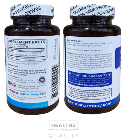 Bovine Colostrum for Women - Colostrum Supplement with 1,000mg per Serving and 30% IgG Immunoglobulins from First Milking - Low Heat Processed for Maximum Potency Non-GMO & Made in the US (2 Month) - PrimeBioHealth - canada supplements