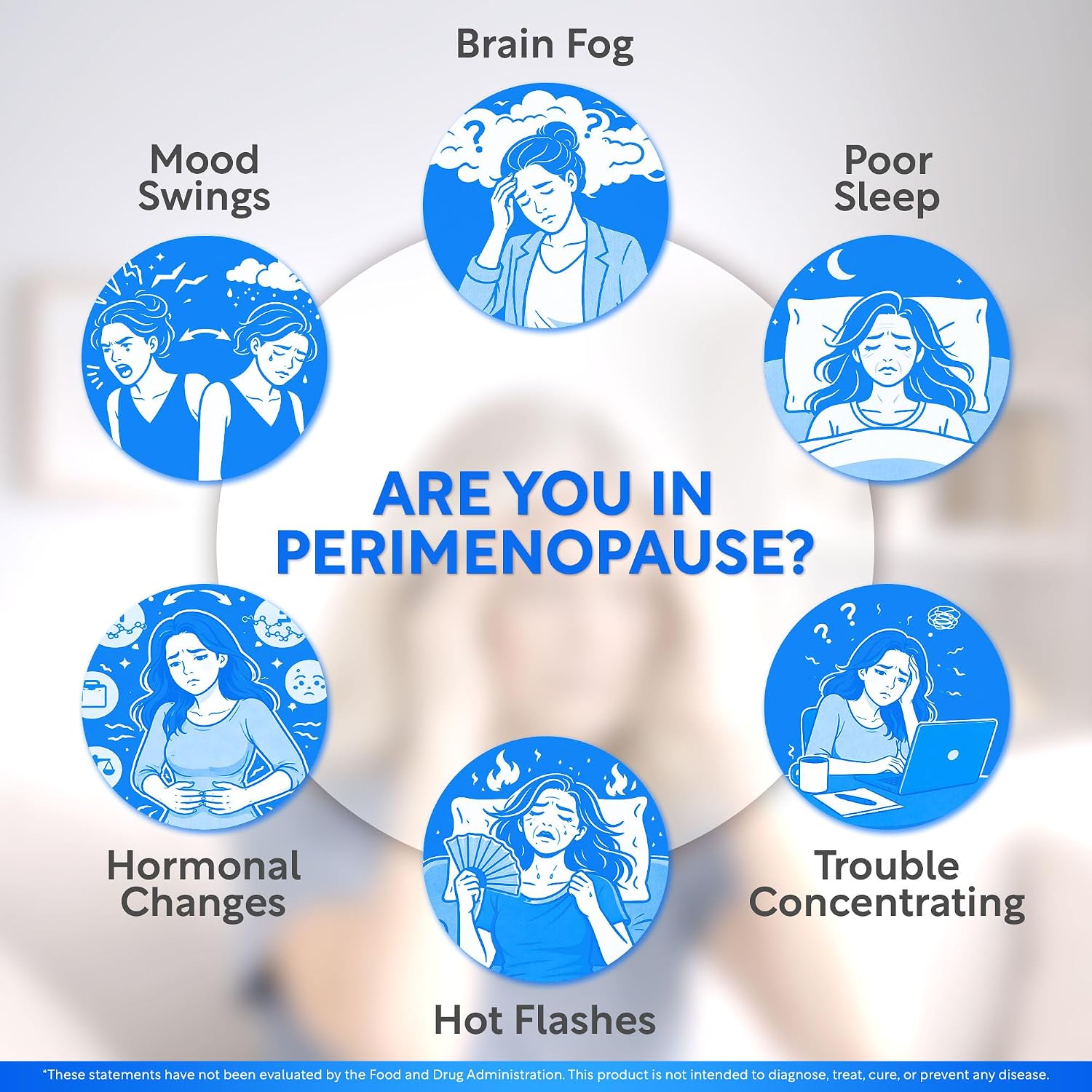 Brain Fog Supplement for Women – Memory & Focus Support for Perimenopause and Menopause – Cognitive Support with Phosphatidylserine, CognatiQ & L-Theanine – Brain Health Capsules – 60 Count - PrimeBioHealth - canada supplements
