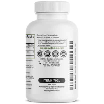 Bronson Milk Thistle Silymarin Marianum & Dandelion Extract Liver Health Support, Antioxidant Support, Detox, 120 Capsules - PrimeBioHealth - canada supplements