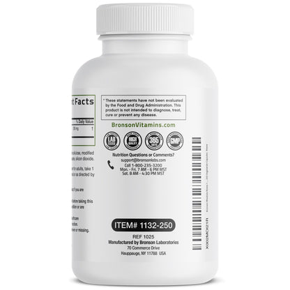 Bronson Rhodiola Rosea Vegetarian Capsules - Adaptogenic Herb - Brain, Stress & Mood Support - Non-GMO, 60 Count - PrimeBioHealth - canada supplements