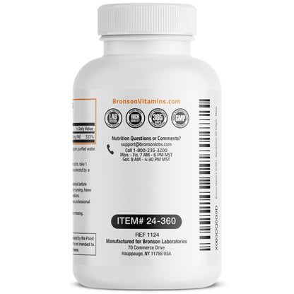 Bronson Vitamin A 10,000 IU Premium Non-GMO Formula Supports Healthy Vision & Immune System and Healthy Growth & Reproduction, 360 Softgels - PrimeBioHealth - canada supplements