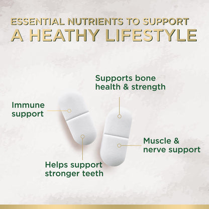 Calcium 1200 mg with Vitamin D3 - Per Serving - Bone Health Supplement - Vitamin D & Calcium Supplements for Women & Men - Bone Strength Support - PrimeBioHealth - canada supplements