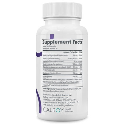 Calroy Health Sciences Vascanox HP - Next Generation Nitric Oxide Support - Up to 24 Hours on Single dose*+ - PrimeBioHealth - canada supplements