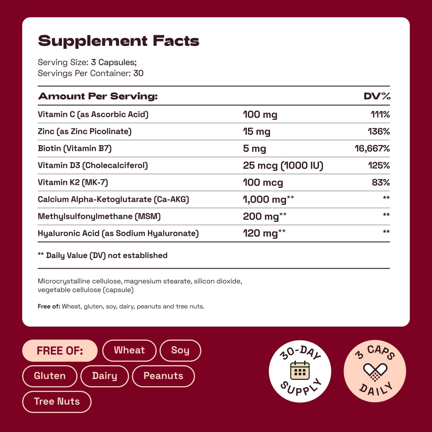 Cata-Kor NAD+ Supplement & Ca-AKG Complex - Liposomal NAD+ Supplement with Resveratrol (60 Capsules) & Ca-AKG, MSM, Hyaluronic Acid & Biotin Beauty Complex (90 Capsules) - PrimeBioHealth - canada supplements