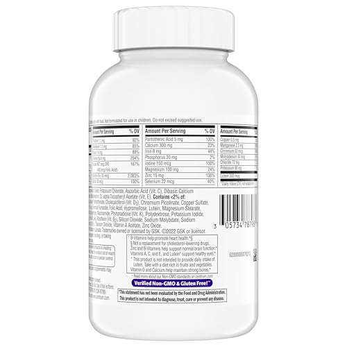 Centrum Minis Silver Women's Multivitamin for Women 50 Plus, Multimineral Supplement with Vitamin D3, B Vitamins, Non-GMO Ingredients - PrimeBioHealth - canada supplements