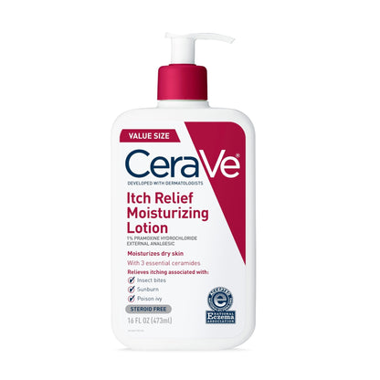CeraVe Anti Itch Moisturizing Lotion with Pramoxine Hydrochloride, Relieves Itch with Minor Skin Irritations - PrimeBioHealth - canada supplements