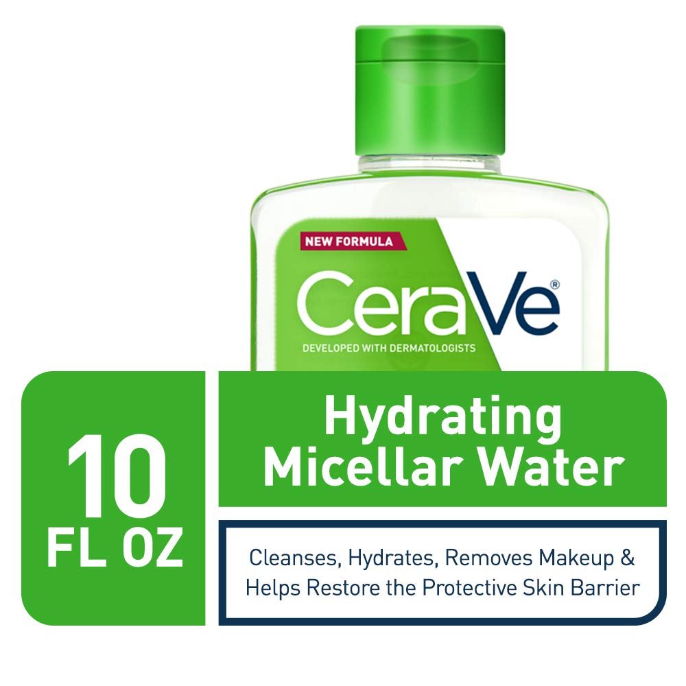 CeraVe Micellar Water, Hydrating Facial Cleanser & Eye Makeup Remover with Niacinamide, Ceramides & Glycerin - PrimeBioHealth - canada supplements