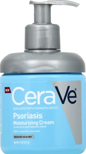CeraVe Moisturizing Cream for Psoriasis Treatment, With Salicylic Acid for Dry Skin Itch Relief & Urea for Moisturizing - PrimeBioHealth - canada supplements