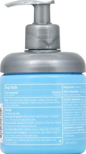 CeraVe Moisturizing Cream for Psoriasis Treatment, With Salicylic Acid for Dry Skin Itch Relief & Urea for Moisturizing - PrimeBioHealth - canada supplements