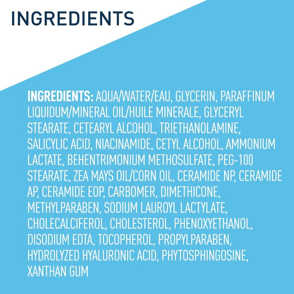 CeraVe Moisturizing Cream with Salicylic Acid, Exfoliating Body Cream with Lactic & Hyaluronic Acid, Niacinamide - PrimeBioHealth - canada supplements