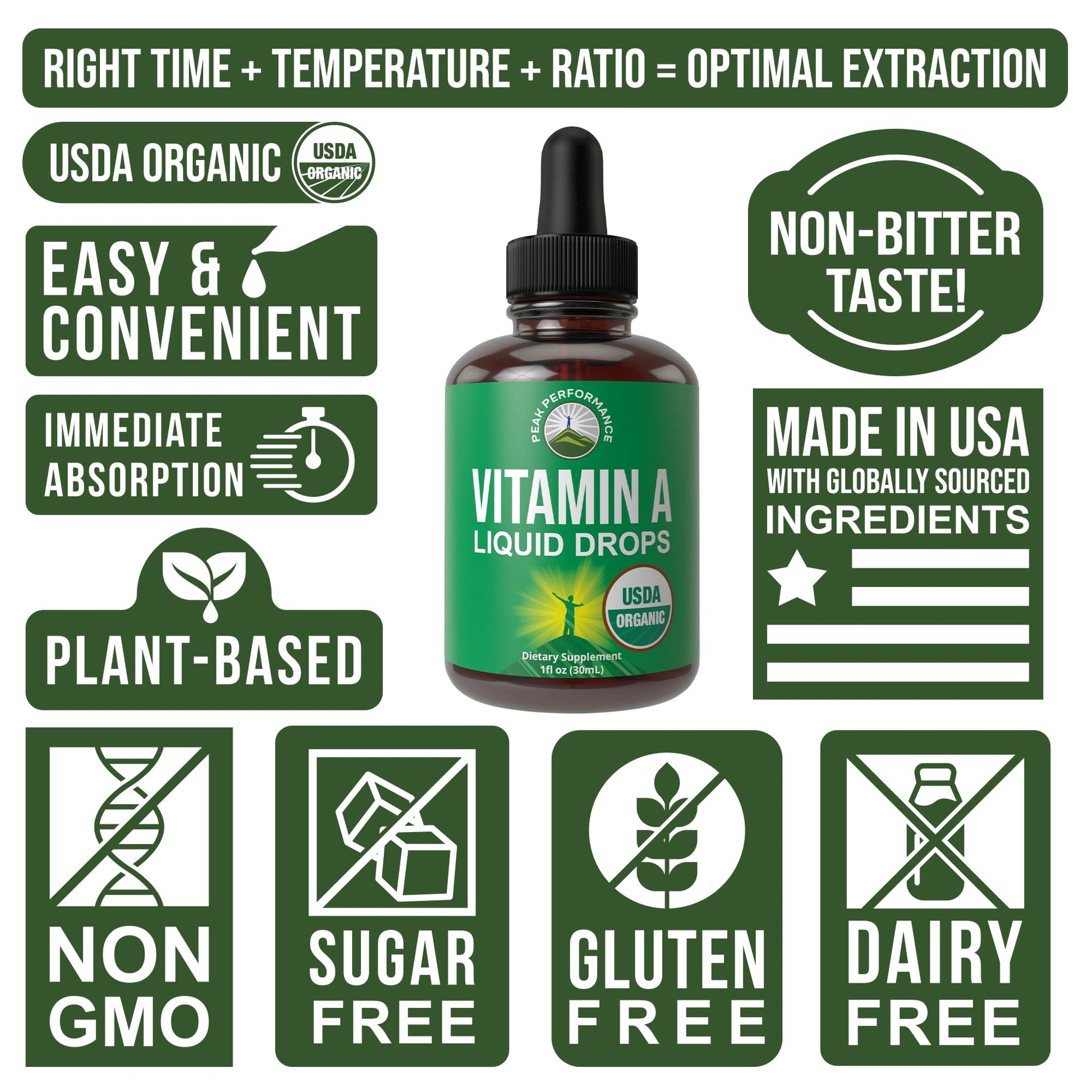 Certified Organic Vitamin A 5000 IU Supplement Capsules - High Potency Vitamins - for Adults, Men, Women, Kids - Made with Carrot Juice - Great for Immune, Skin, Eye Support - Non GMO, Vegan Pills - PrimeBioHealth - canada supplements