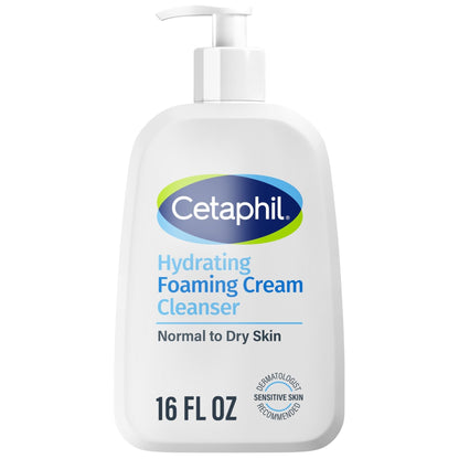 Cetaphil Cream to Foam Face Wash, Hydrating Foaming Cream Cleanser, 16 oz, For Normal to Dry, Sensitive Skin - PrimeBioHealth - canada supplements