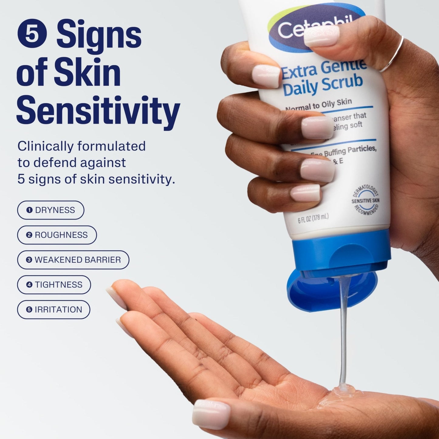 Cetaphil Exfoliating Face Wash, Extra Gentle Daily Face Scrub, Gently Exfoliates & Cleanses - PrimeBioHealth - canada supplements