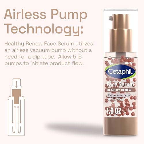 Cetaphil Healthy Renew Anti Aging Face Serum 1 Oz, Retinol Alternative Serum for Face with Niacinamide & Peptides - PrimeBioHealth - canada supplements