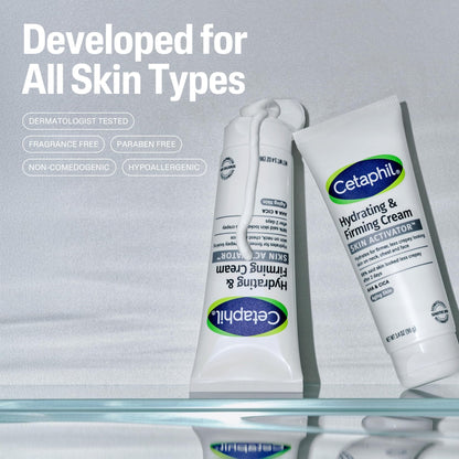 Cetaphil Skin Activator Hydrating & Firming Cream For Face, Neck & Chest 3.4 oz, Mandelic Acid (AHA) and Centella Asiatica (CICA) Cream - PrimeBioHealth - canada supplements