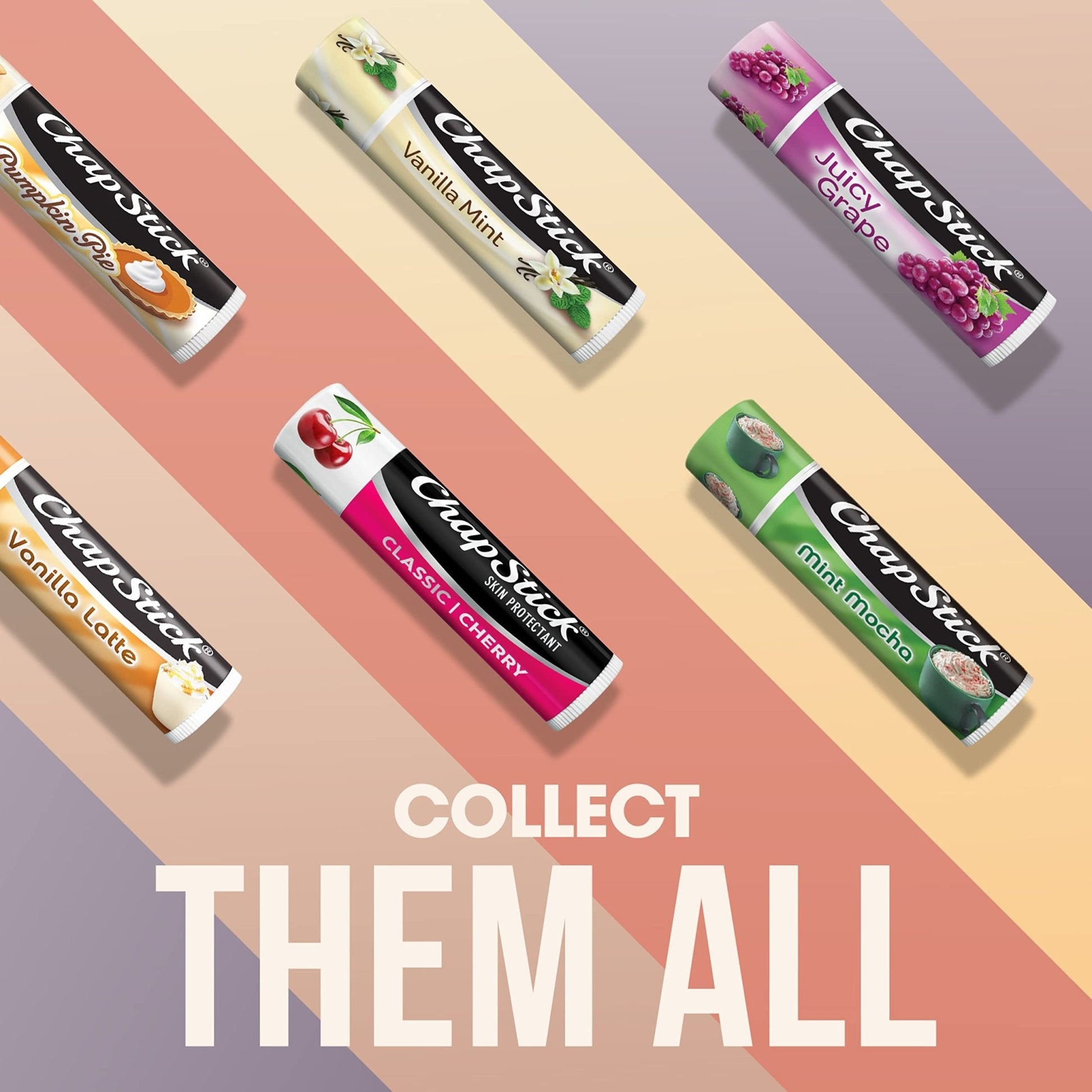 ChapStick Classic Skin Protectant Flavored Lip Balm Tube, Cherry Flavor, 0.15 Ounce (Pack of 3) - PrimeBioHealth - canada supplements