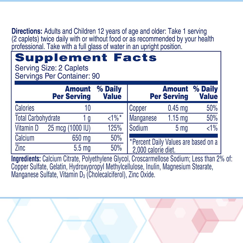 Citracal Maximum Plus Calcium Supplement - Calcium Citrate with Vitamin D3, Zinc, & Essential Minerals for Bone Health Support, Ages 12+ - PrimeBioHealth - canada supplements