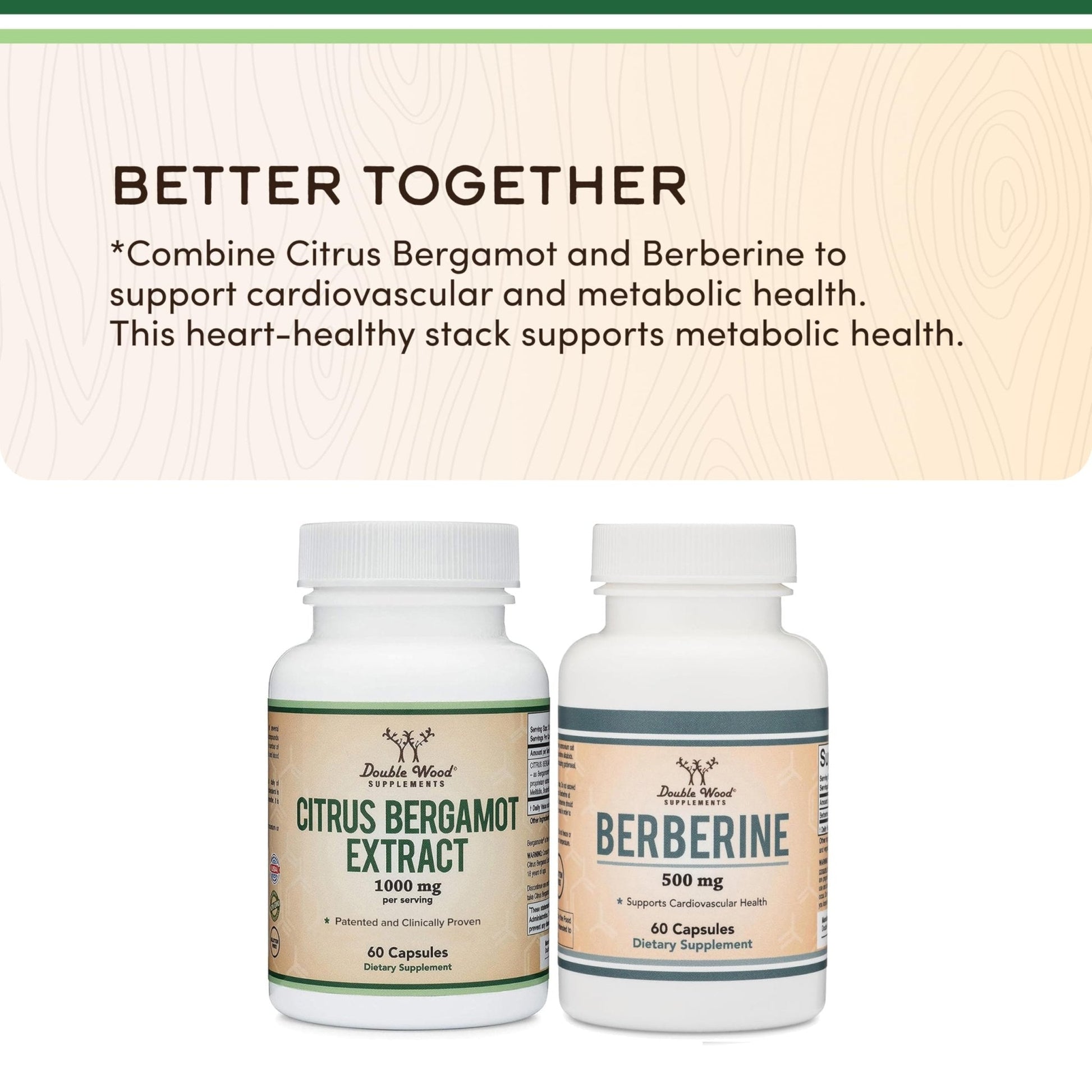 Citrus Bergamot Supplement, 1000mg, 60 Capsules - Supports Healthy Cholesterol & Triglyceride Levels - 1,000mg Servings - PrimeBioHealth - canada supplements