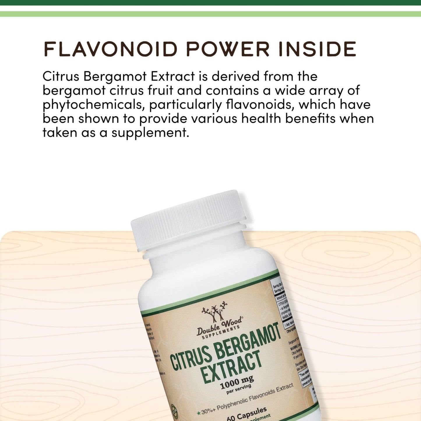 Citrus Bergamot Supplement, 1000mg, 60 Capsules - Supports Healthy Cholesterol & Triglyceride Levels - 1,000mg Servings - PrimeBioHealth - canada supplements