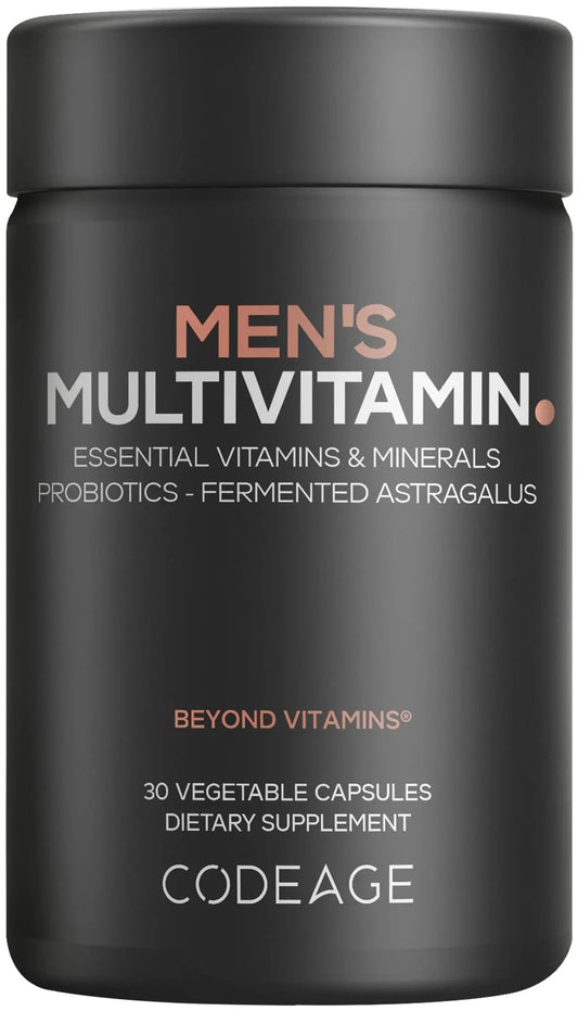 Codeage Men's Multivitamin - Daily Vitamins for Men with Vitamin A, C, D3, E, B12, Magnesium, Zinc, Iron, Chromium - PrimeBioHealth - canada supplements