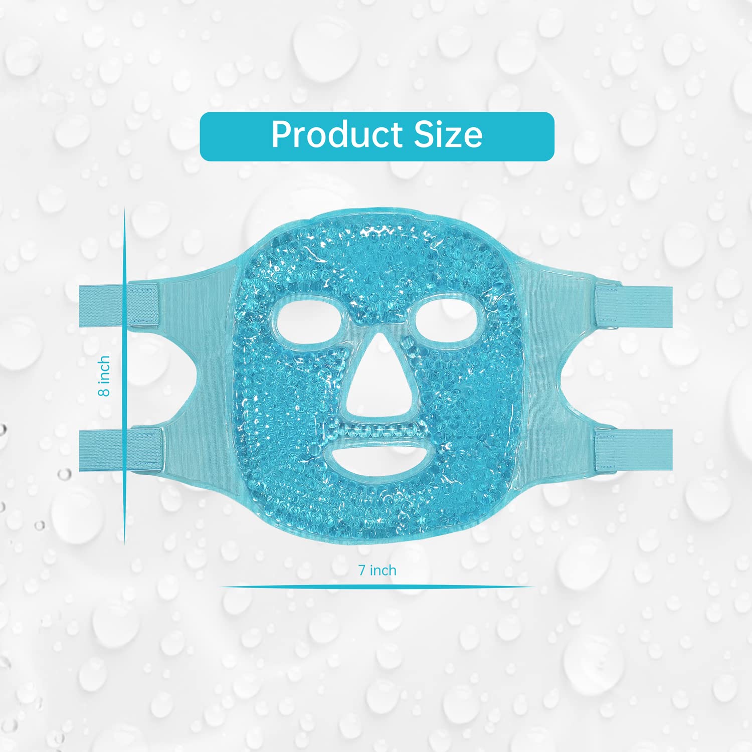 Cold Face Eye Mask Ice Pack Reduce Facial Puff, Dark Circles, Gel Hot Heat Cold Compress Pack, Face SPA Gift for Woman Sleeping - PrimeBioHealth - canada supplements