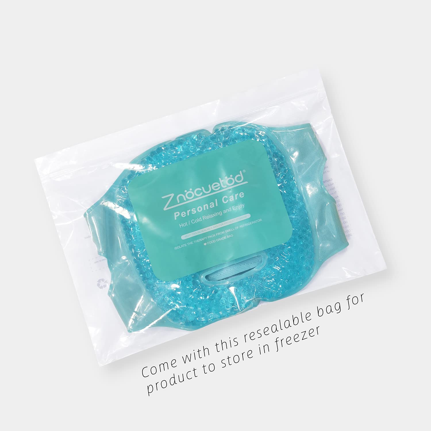 Cold Face Eye Mask Ice Pack Reduce Facial Puff, Dark Circles, Gel Hot Heat Cold Compress Pack, Face SPA Gift for Woman Sleeping - PrimeBioHealth - canada supplements