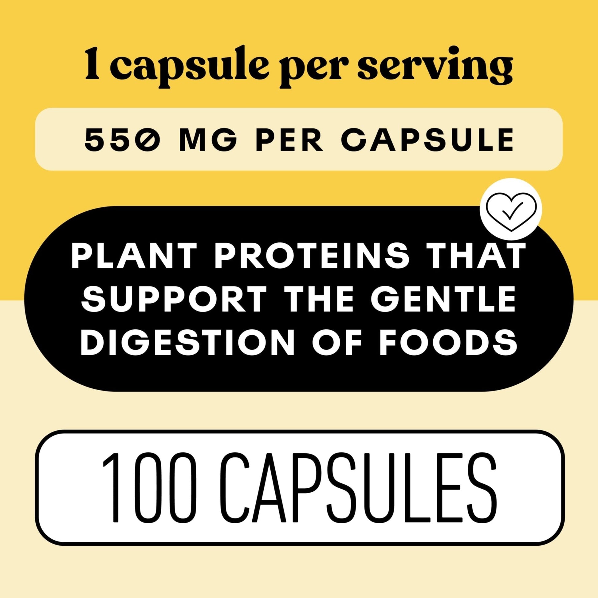 Complete Natural Products Digestive Enzyme Capsules, 550mg, 100ct | Plant-Based Formula - PrimeBioHealth - canada supplements