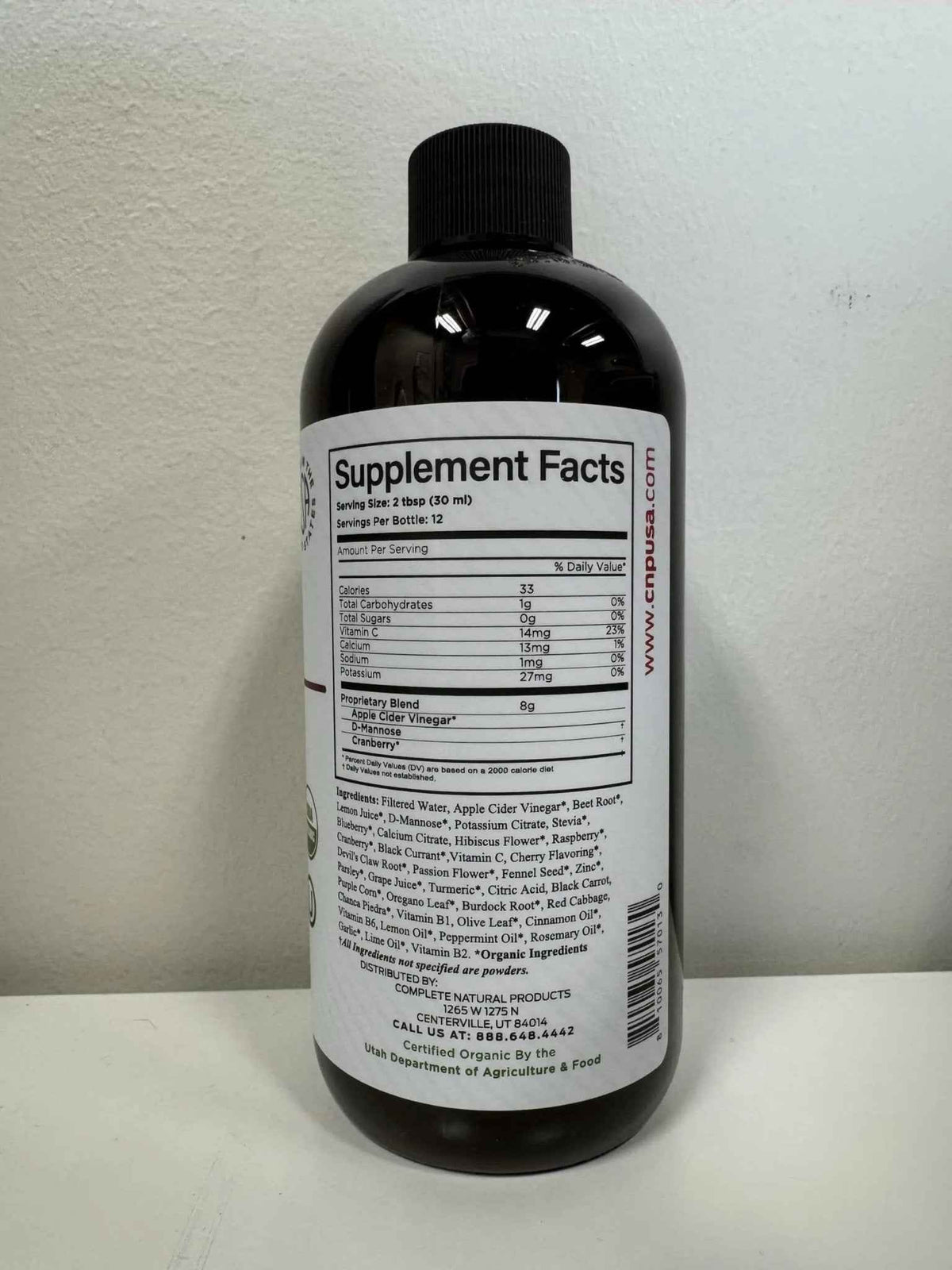 Complete Natural Urinary Tract Complete 12oz, Liver Complete 16oz, Kidney Complete 12oz Bundle