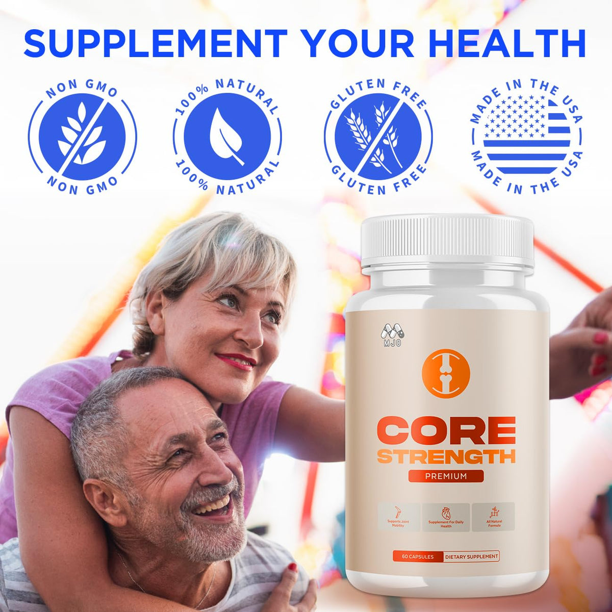 Core Strength Supplement for Joint Support, Official Core Strength Joint Pills with All Natural Ingredients, Advanced Overall Health and Wellness Support - PrimeBioHealth - canada supplements