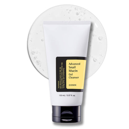 COSRX Advanced Snail Mucin Gel Cleanser, 5.07 Fl Oz / 150 mL, Rich Daily Deep Cleansing Gel for Dry & Sensitive Skin - PrimeBioHealth - canada supplements