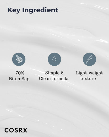 COSRX Oil Free Lotion with Birch Sap, Daily Acne Facial Moisturizer, Hydrating Moisturizer for All Skin Types, Korean Skin Care, 3.38 fl.oz / 100ml - PrimeBioHealth - canada supplements