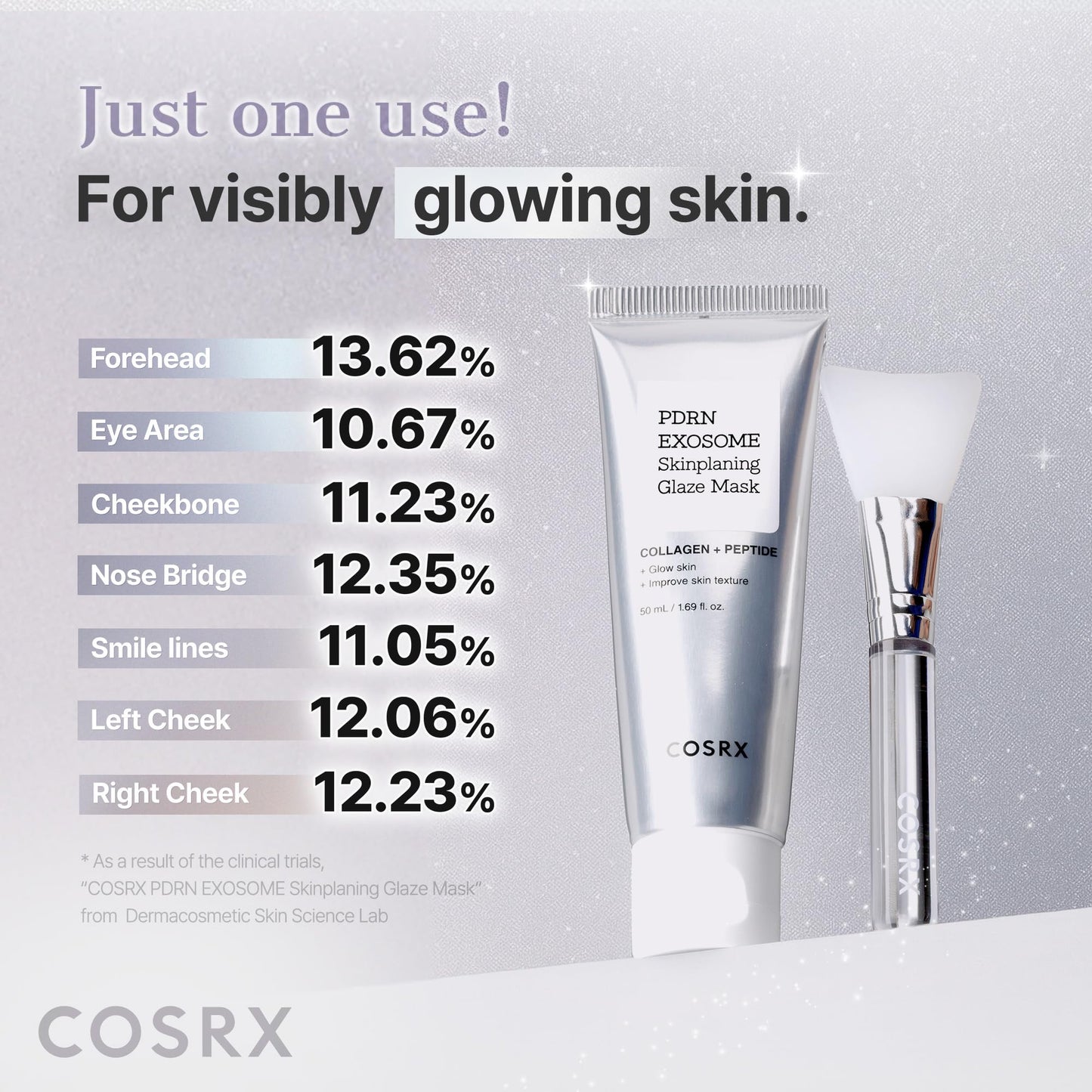 COSRX PDRN EXOSOME Glaze Wrapping Mask with SALMON DNA PDRN, Easy Peel-Off Overnight Mask for Glass Skin, Firmness - PrimeBioHealth - canada supplements
