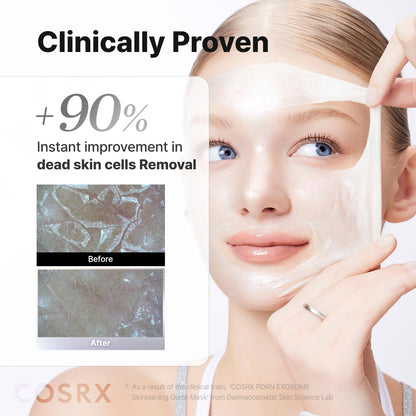 COSRX PDRN EXOSOME Glaze Wrapping Mask with SALMON DNA PDRN, Easy Peel-Off Overnight Mask for Glass Skin, Firmness - PrimeBioHealth - canada supplements